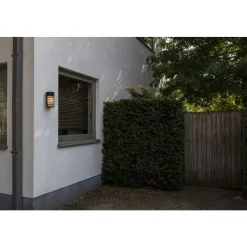 Lutec FULTON Wandlamp Mat Zwart E27 40W Best