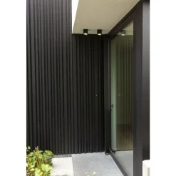 Lutec GEMINI Plafondlamp Zwart LED 7W