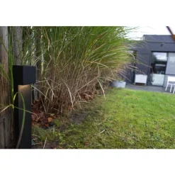 Lutec GEMINI Tuinpaal Mat zwart LED 9,5W Hot