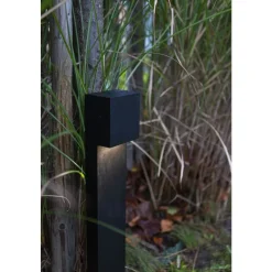 Lutec GEMINI Tuinpaal Mat zwart LED 9,5W Hot