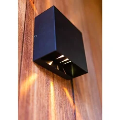 Lutec GEMINI Wandlamp Donkergrijs LED 10W Sale