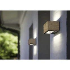 Lutec GEMINI Wandlamp Donkergrijs LED 10,5W Online