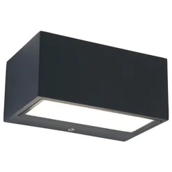 Lutec GEMINI Wandlamp Donkergrijs LED 10,5W Sale