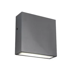 Lutec GEMINI Wandlamp Roestvrij staal LED 9,5W Discount