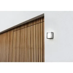 Lutec QUBO Wandlamp Donkergrijs LED 9,5W Discount