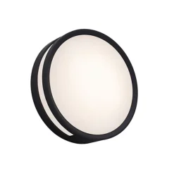 Lutec ROLA Wand / plafondlamp Mat zwart LED 13W Online