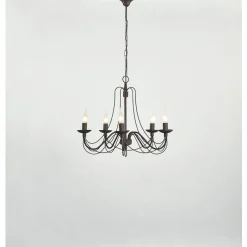 Marckdael 604-5 LUSTER ASTRID 5*E14 ROEST