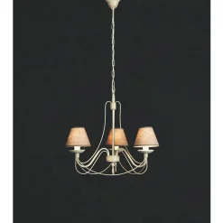 Marckdael 604-3 LUSTER ASTRID 3*E14 AVORIO-ORO New