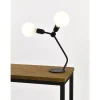 Marckdael ATOMEN TABLE LAMP 1808-L2 NERO 2*E27 Best