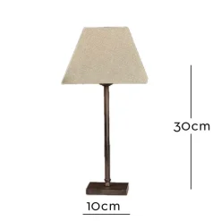 Marckdael BILIARDO INDOOR TABLE LAMP 0255 DARK BRONZE H30 1*E27 Best