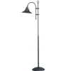 Marckdael BILIARDO INDOOR FLOOR LAMP 1120 DARK BRONZE H130 1*E27 + METAL SHE Hot
