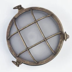 Marckdael BILIARDO OUTDOOR  STABLE LAMP 0058 ANTIQUE BRASS 1*E27 ROUND Discount