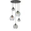 Marckdael CEILING LAMP 1488-PL5 ROUND BLACK 5*E27 FOR GLASS