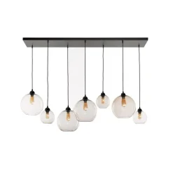 Marckdael CEILING LAMP 1588-PL7 RECTANGLE BLACK 7*E27 FOR GL Sale