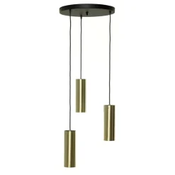 Marckdael CEILINGLAMP 1016 SERIE 3*TUBO OTT BASE 38CM NERO