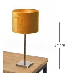 Marckdael CORDOBA TABLE LAMP 0255 OTTONE H30 1*E27 Clearance