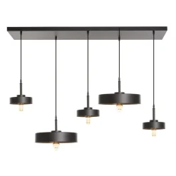 Marckdael OSLO CEILINGLAMP 0960 BASE 120*25CM 2XD200 3XD300 BLACK Best