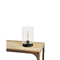 Marckdael POSITANO TABLE LAMP 0287-L1-LARGE BLACK 1*E27 FOR GLASS Discount