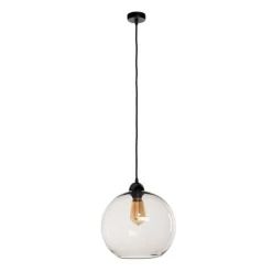 Marckdael SUSPENSION 1588-S1-BLACK WITH BASE 1*E27 FOR GLASS Outlet