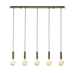 Marckdael SUSPENSION 1340-T5-PLEC-BRONZO 5*E27 Discount