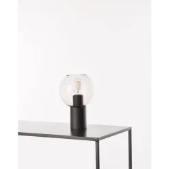 Marckdael TABLELAMP 1308-L1-P-GL-NERO FOR GLASS 1*E27 Hot
