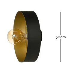 Marckdael WALL LIGHT 0960 D300 BLACK GOLD 1*E27 Best