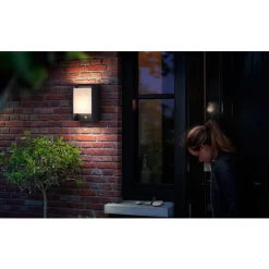 Philips Lighting Arbour IR wall lantern anthracite 1x6W Clearance