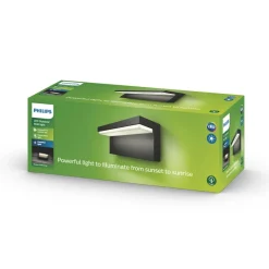 Philips Lighting Bustan wall lantern anthracite 2x4.5W Hot