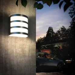 Philips Lighting Calgary wall lantern inox 1x3W 230V Outlet