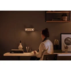 Philips Lighting CLOCKWORK bar/tube white 2x4.5W SELV