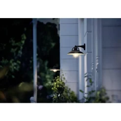 Philips Lighting Cormorant wall lantern black 1x42W 230V New