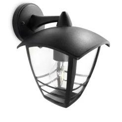 Philips Lighting Creek wall lantern black 1x60W 230V Sale