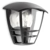 Philips Lighting Creek wall lantern black 1x60W 230V Hot