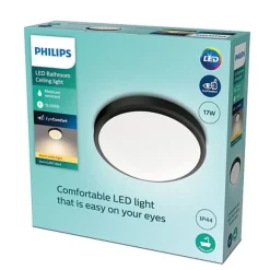 Philips Lighting DORIS CL257 EC RD 17W 27K B HV IP44 06 New