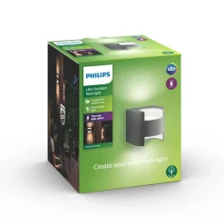 Philips Lighting Grass wall lantern anthracite 2x4.5W SEL