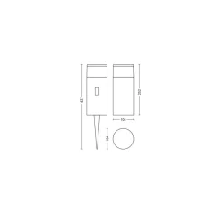 Philips Lighting Hue Calla sokkellamp wit en gekleurd licht laag basis Best