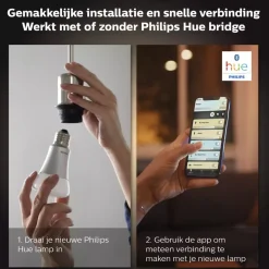 Philips Lighting Hue Lamp White Ambiance E27 + Dimmer Online
