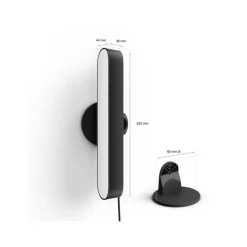 Philips Lighting Hue Play Tafellamp Zwart (2 stuks) Sale