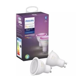 Philips Lighting Hue White and color ambiance Verpakking met 2 stuks, GU10 Discount