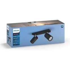 Philips Lighting KOSIPO bar/tube black 2xNW 230V Clearance