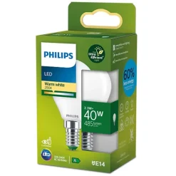 Philips Lighting LED CLA 40W P45 E14 2700K FR UE SRT4 Clearance