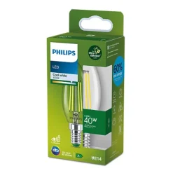 Philips Lighting LED CLA 40W B35 E14 4000K CL UE SRT4 Clearance