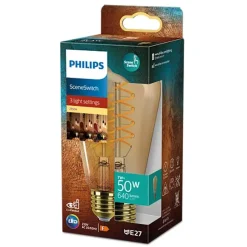 Philips Lighting Led Filamentlamp amber 50W ST64 E27 Sale