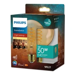 Philips Lighting Led Filamentlamp amber 50 W G95 E27 Online