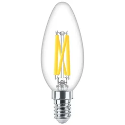 Philips Lighting LED kaarslamp Filament E14 B35 5,9W-60W Dimbaar
