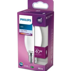 Philips Lighting LED kaarslamp E14 B35 4,3W-40W CW Online