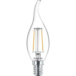Philips Lighting LED kaarslamp Filament E14 BA35 2W-25W Discount