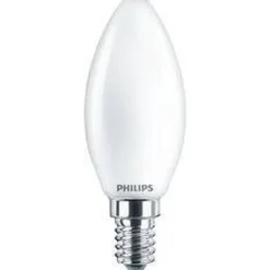 Philips Lighting LED kaarslamp E14 B35 6,5W-60W CW New