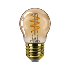 Philips Lighting LED kogellamp Gold E27 P45 2,6W-15W Dimbaar Discount