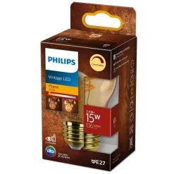 Philips Lighting LED kogellamp Gold E27 P45 2,6W-15W Dimbaar Discount